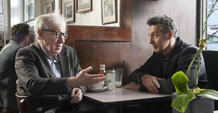 Woody Allen and John Turturro in "Fading Gigolo"
