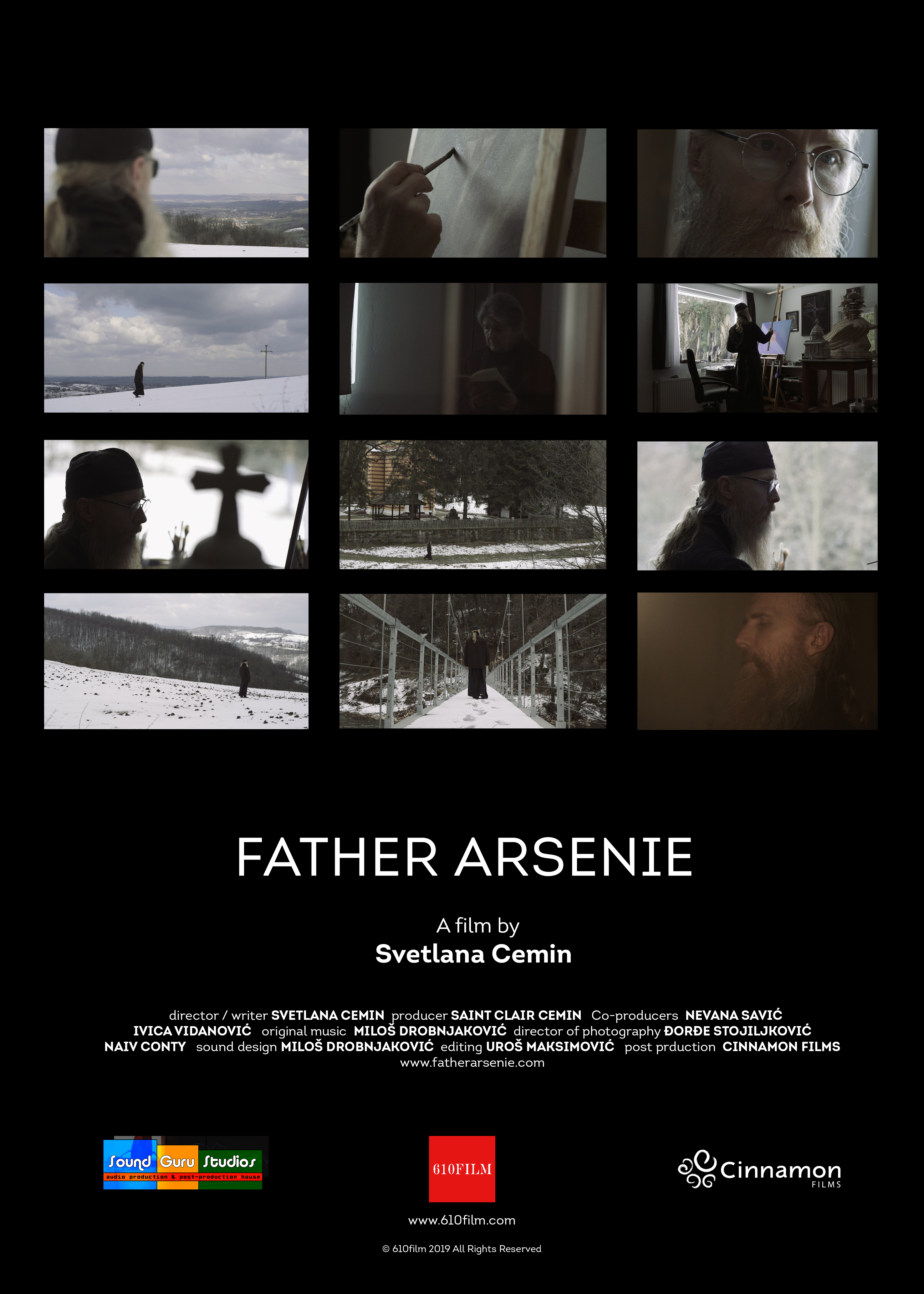 Father Arsenie,is  a documentary about unusual life of a  Serbian monk