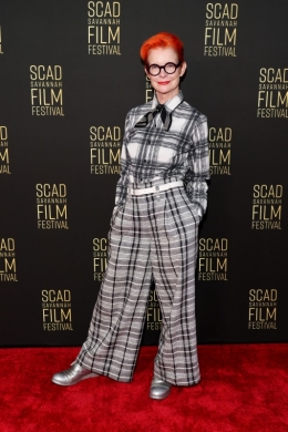 Sandy Powell walks the red carpet for Day 3 of the SCAD Savannah Film Festival.