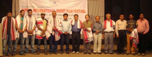 Award Night at First Imphal International Short Film Festival 212