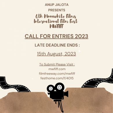 Anup Jalota Presents 6th MWFIFF 2023!! Late Deadline ENDS 15th August 2023