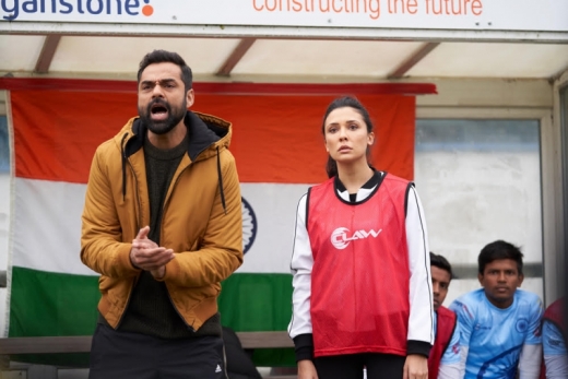 Actors Abhay Deol and Emily Shah in JUNGLE CRY (2019)