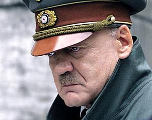 Bruno Ganz as Adolph Hitler