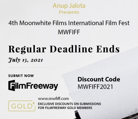 Anup Jalota Presents 4th MWFIFF 2021 Announces Discount on Film Submissions Entries