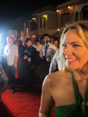 Kim Cattrall on red carpet at AIFF 2011
