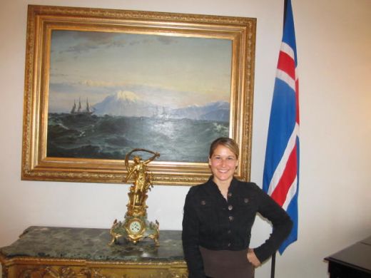 me and the Iceland flag