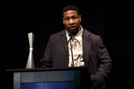 Jonathan Majors accepted the Spotlight Award @ the SCAD Savannah Film Festival