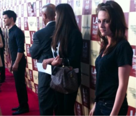 Kristen Stewart & Taylor Launtner from TWILIGHT movies