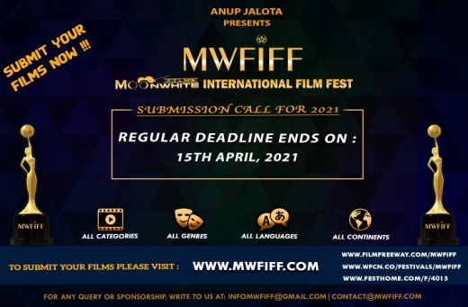 Call For Entries For MWFIFF - Regular Deadline ENDS ON - 15th April 2021!!!