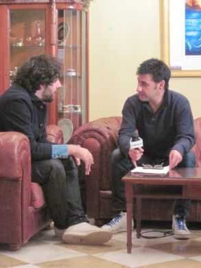 Romain Gavras interviews with Greek TV