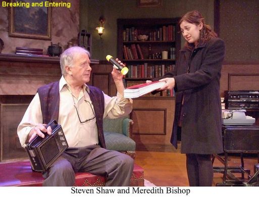BREAKING AND ENTERING, a new play from Screenwriter Colin Mitchell