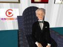 Alain Delon in Cannes on Second Life