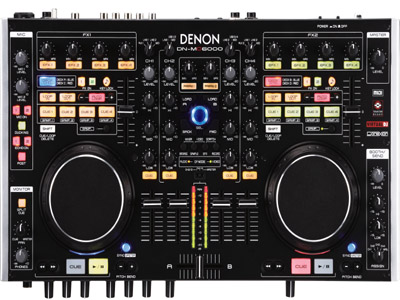 Denon DJ  DN-MC6000 full mixer/ 4-deck MIDI controller