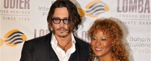 Johnny Depp and Leslie Vanderpoole