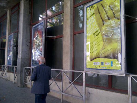 ÉCU poster in Tbilisi!
