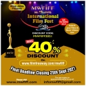 Anup Jalota Presents 4th MWFIFF 2021 - Late Deadline Ends on 25th Sept 2021!! Hurry SUBMIT NOW!!!