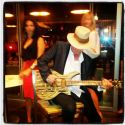 Gary Lucas solo at Jarrell Guitars event outdoors at the Ritz Carlton Toronto