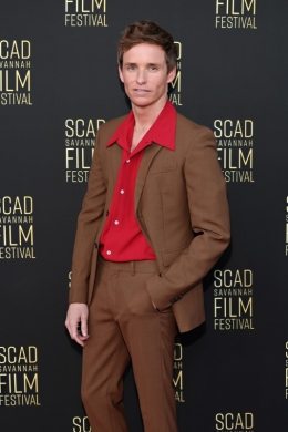 Eddie Redmayne walks the red carpet for Day 2 of the SCAD Savannah Film Festival