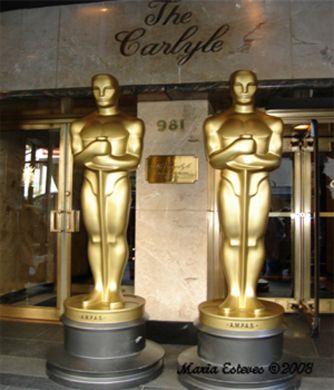 THE 80TH ACADEMY AWARDS DELIVERY OF OSCAR STATUES FOR NEW YORK OSCAR NIGHT CELEBRATION 