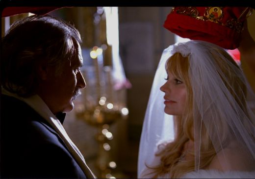 Rade Sherbedgia and Musetta Vander in "Say it in Russian"