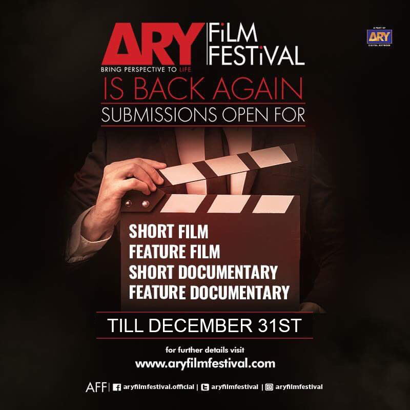 ARY Film Festival - Submissions Open 